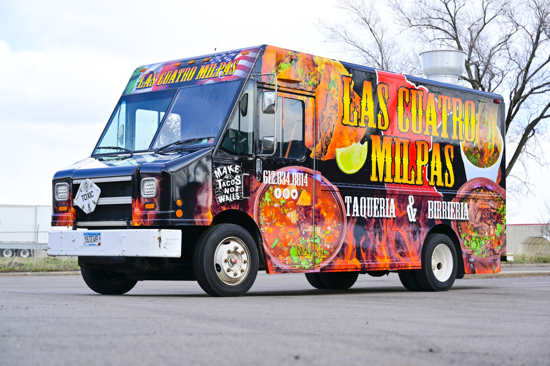Las Cuatro Milpas - Food Truck Wrap