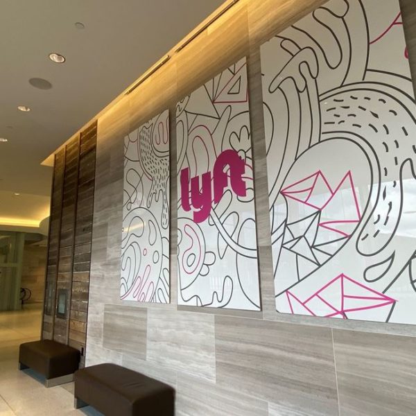 Lyft - Dimensional Wall Graphics - MOA