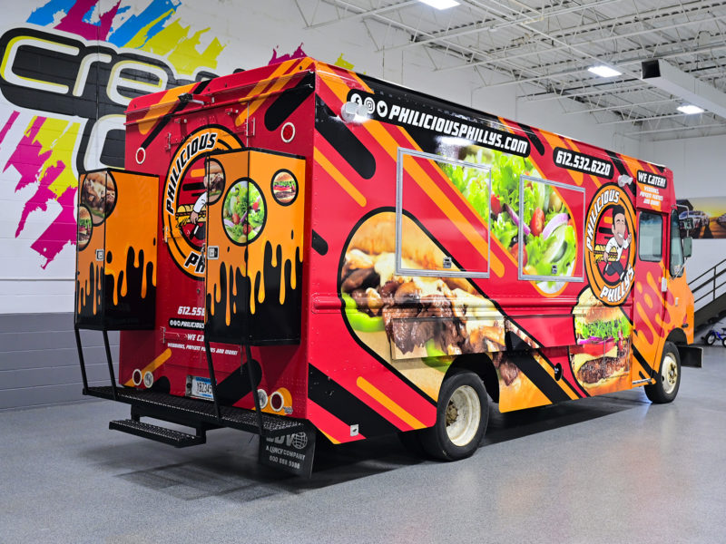 Philicious Philly's Food Truck wrap