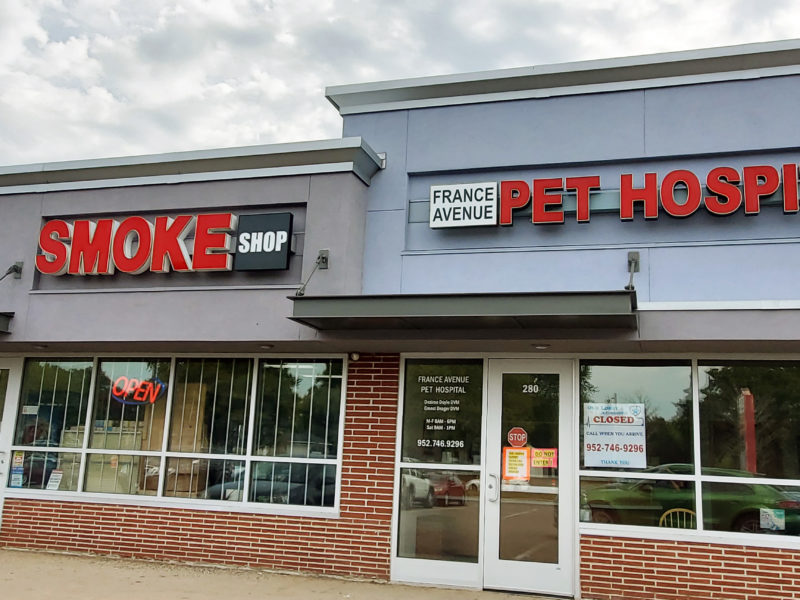 Smoke Shop & Pet Hospital Illuminated LED Signs