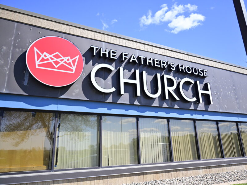 The Fathers House Church - Illuminated Sign