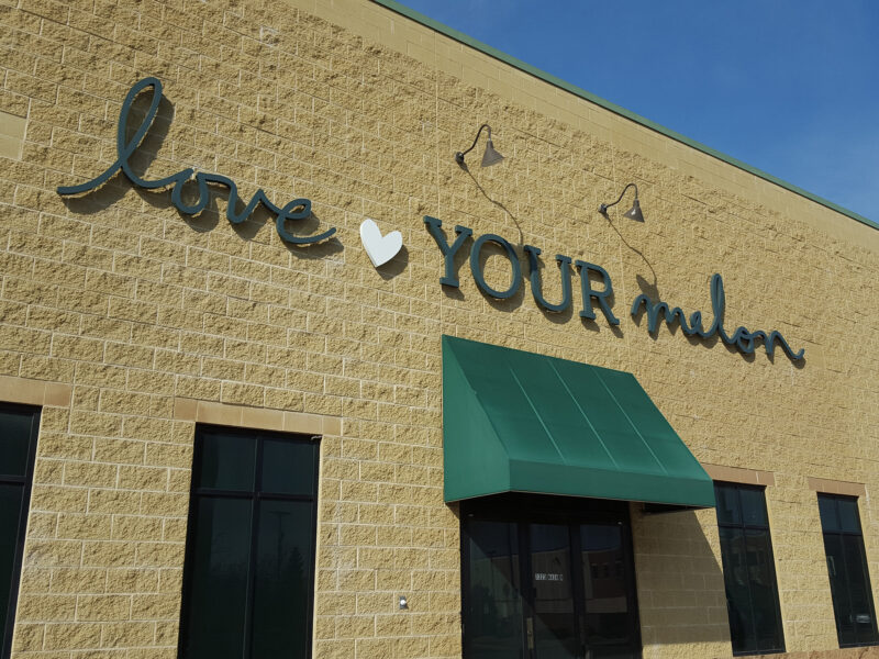 Love Your Melon - Metal - Illuminated Sign