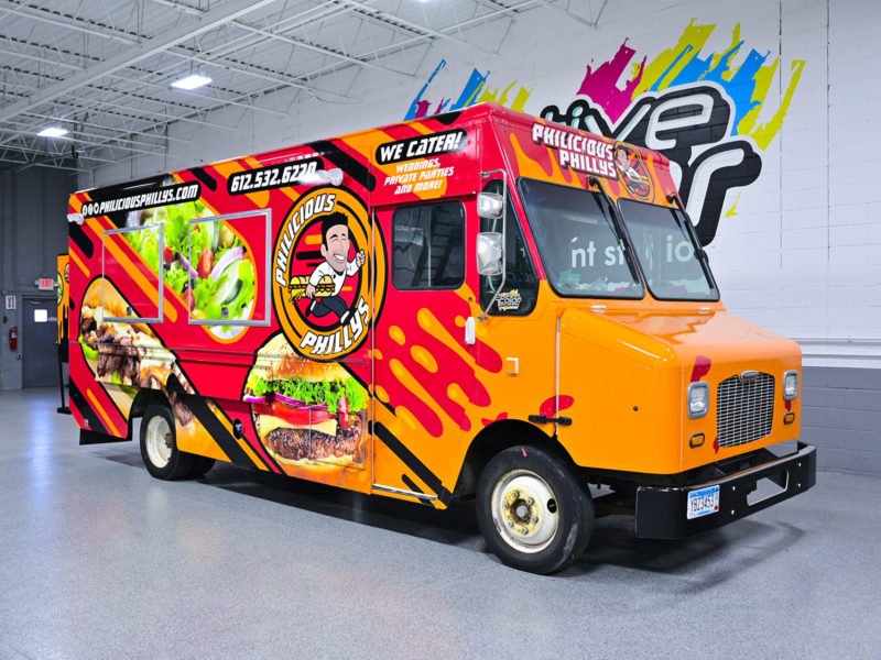 Philicious Philly's Food Truck wrap